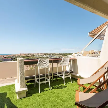 Roof Port Nature High-end With Large Terrace On The Walkway *